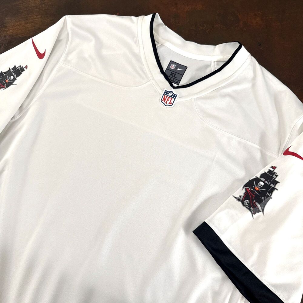 Nike Tampa Bay Buccaneers Blank Engineered White L Jersey Sportswear NFL game